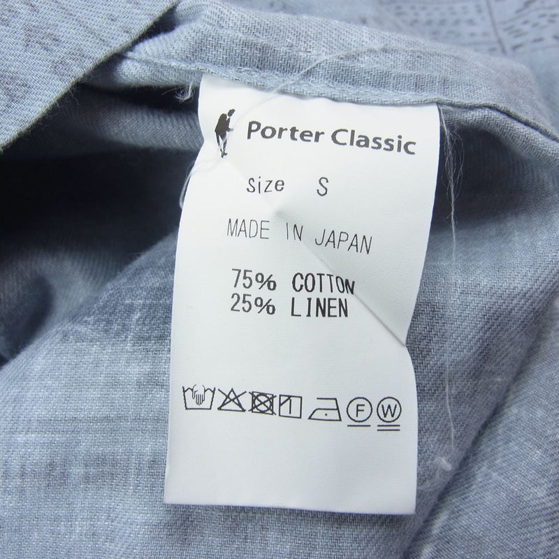 PORTER CLASSIC ポータークラシック MONSIEUR KURATA COTTON LINEN