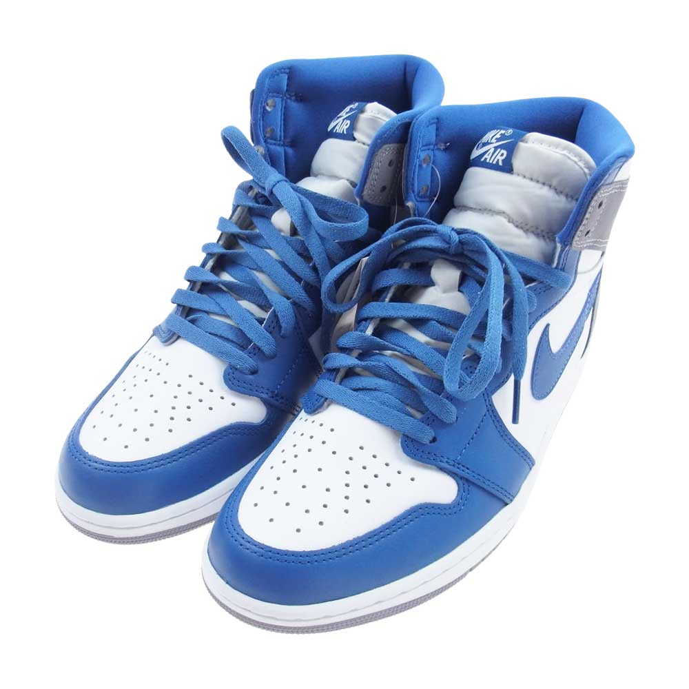 23cm Nike AirJordan1 MID GS グレー スニーカー | filmekimi.iksv.org