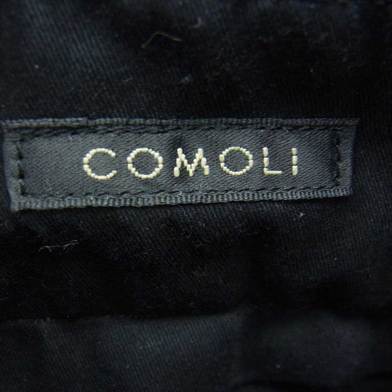 COMOLI コモリ 23SS X01-03014 コットン ギャバ ワーク パンツ