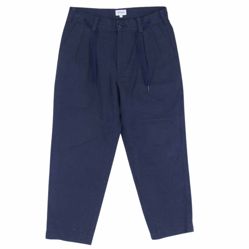 DESCENDANT ディセンダント TERRACE NYLON PANTS ロゴ 2トーン