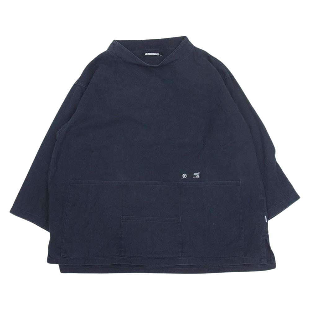 NEIGHBORHOOD ネイバーフッド 22AW 222UWNH-CSM01 BORDER CREWNECK LS