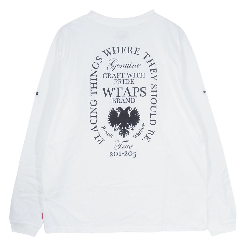 WTAPS ダブルタップス 201ATDT-CSM19 OUTRIGGER HALF ZIP SWEAT ハーフ