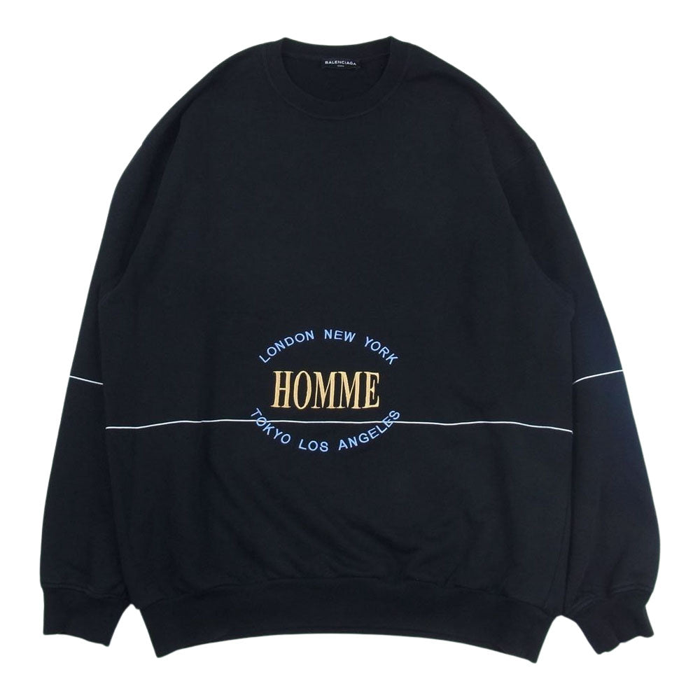 バレンシアガ 17aw homme スウェット xs