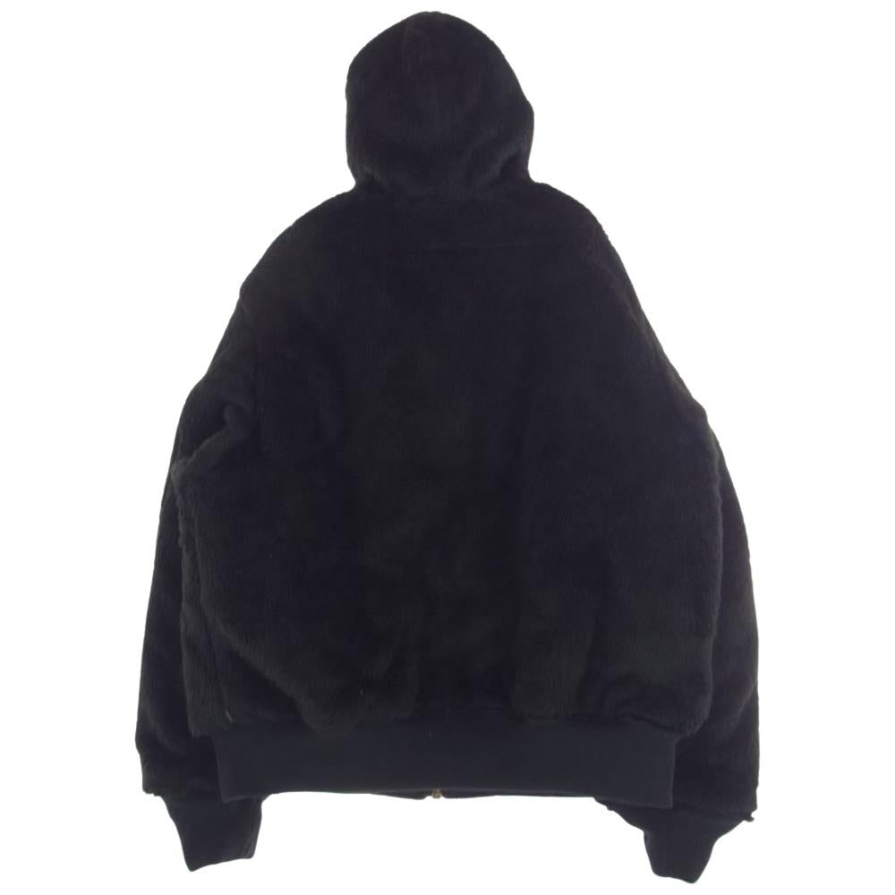 Supreme シュプリーム ジャケット 18SS LACOSTE Velour Half-Zip Track Top ラコステ ベロア ハーフジップ トラック トップ ブラック系 L【新古品】【未使用】