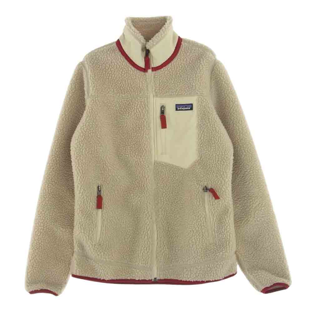 PATAGONIA パタゴニア CLASSIC RETRO Pile Fleece Jacket クラシックレトロパイルフリースジャケット ベージュ/グリーン XL RN51884