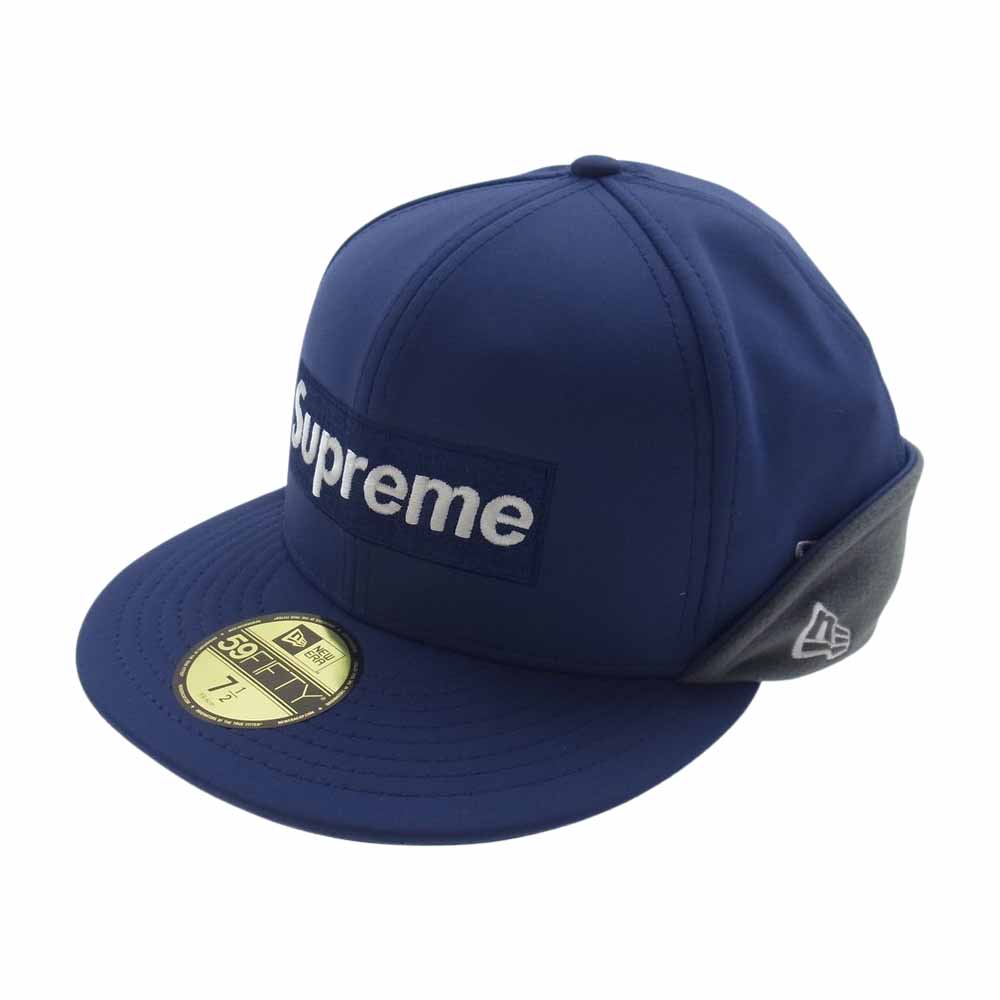 キャップsupreme 19ss new era cap キャップ ネイビー 7 3/8 ...