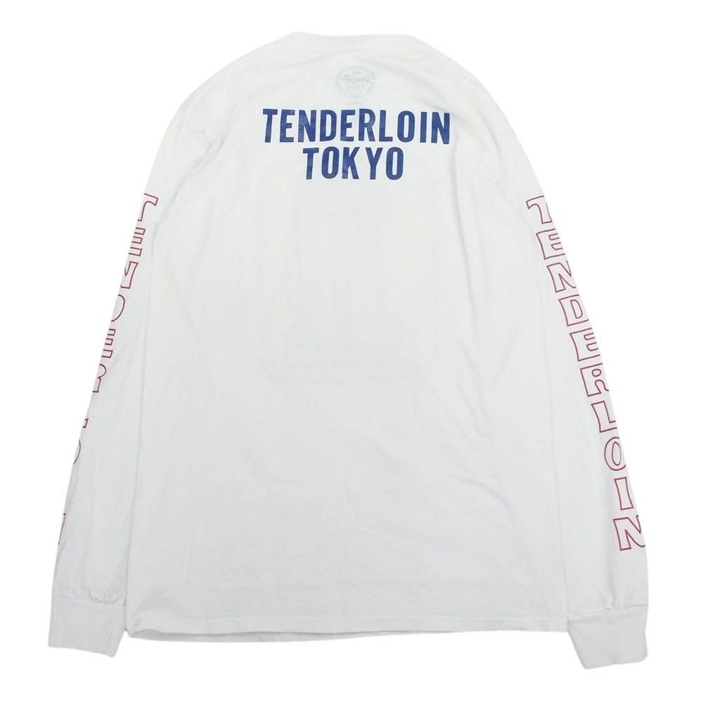 TENDERLOIN テンダーロイン TEE L/S ACID WASH XXX アシッド 