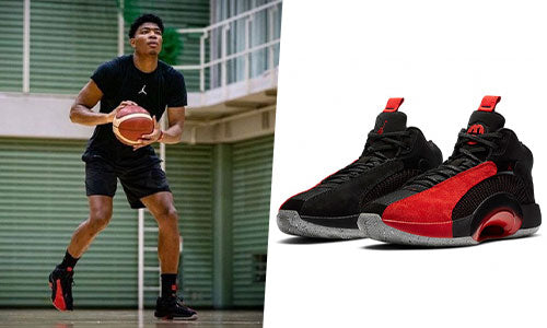 八村塁 Air Jordan 35 PE RUI