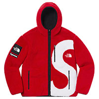 × シュプリーム 20AW S Logo Hooded Fleece Jacket