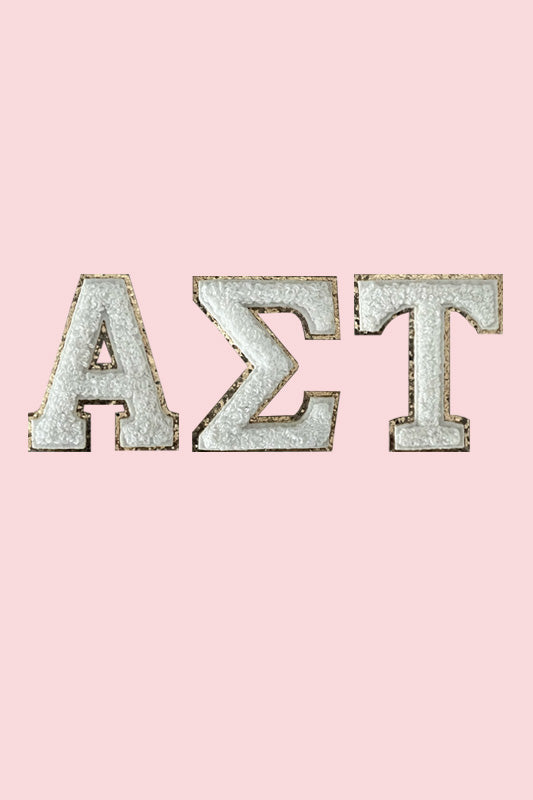 Sigma Alpha Floral 2 Greek Letter Sticker - 2.5 Tall — GreekU