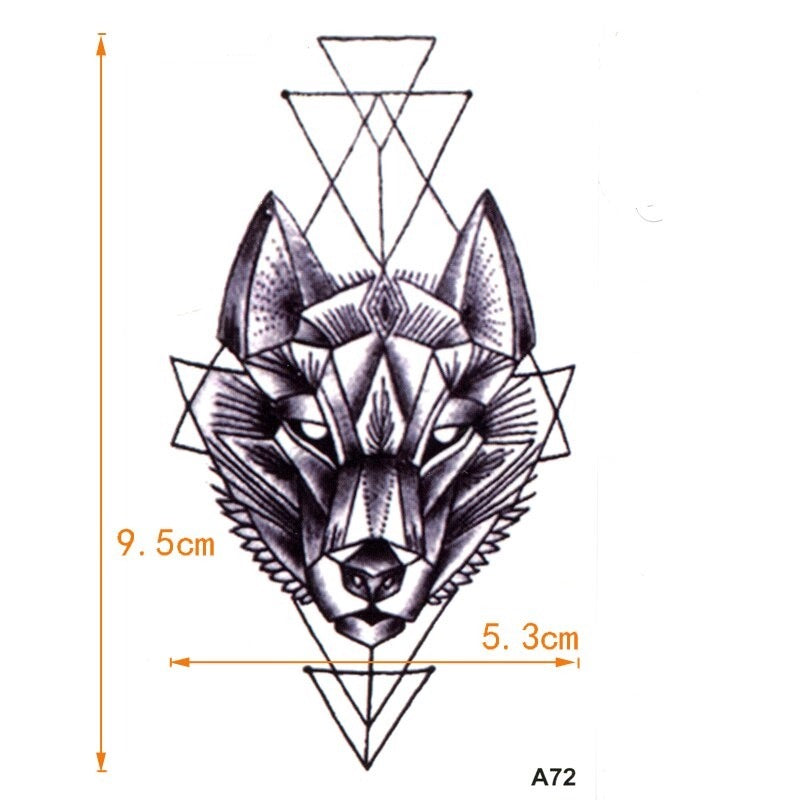 geometric wolf body