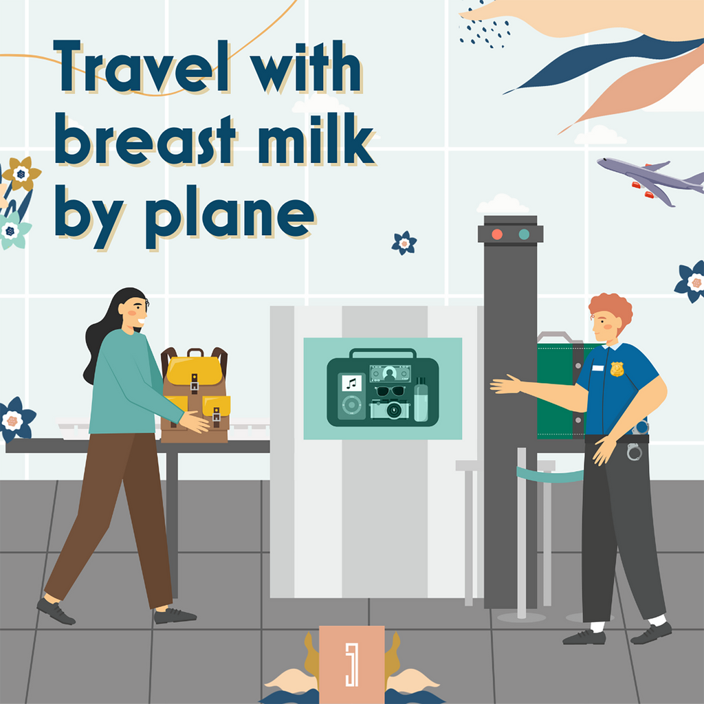 tsa travel with breast milk