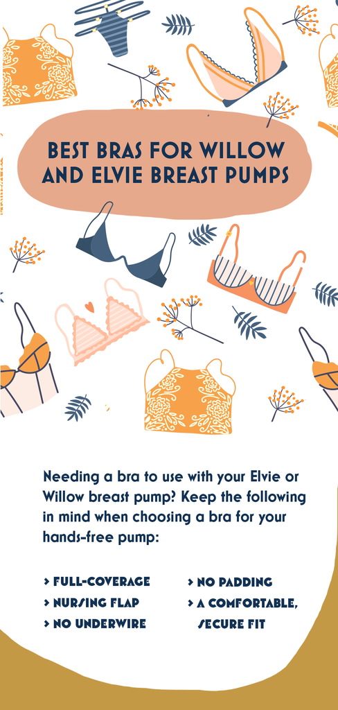 Best Bras for Willow & Elvie Breast Pumps