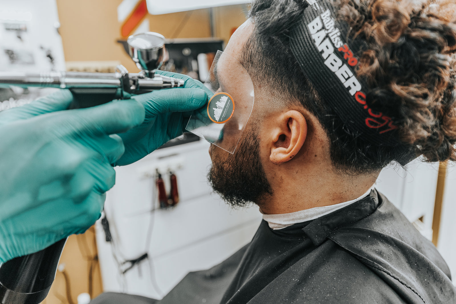 I Love Being A Barber Hair and Beard Dye Enhancement, Designed for an  Airbrush (Cord or Cordless Compressor) Pre-Mixed with No Dilution Required  Water Resistant Skin Safe