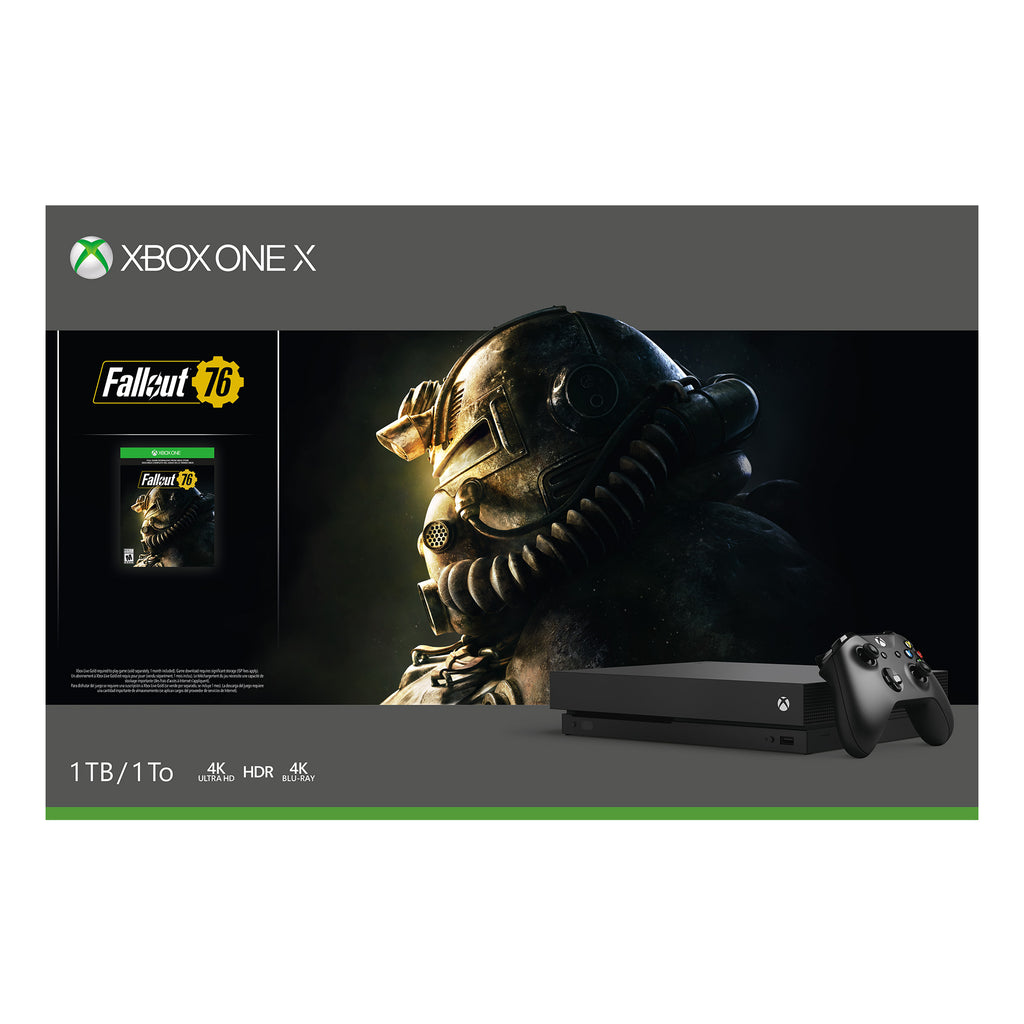 xbox one x 1tb black