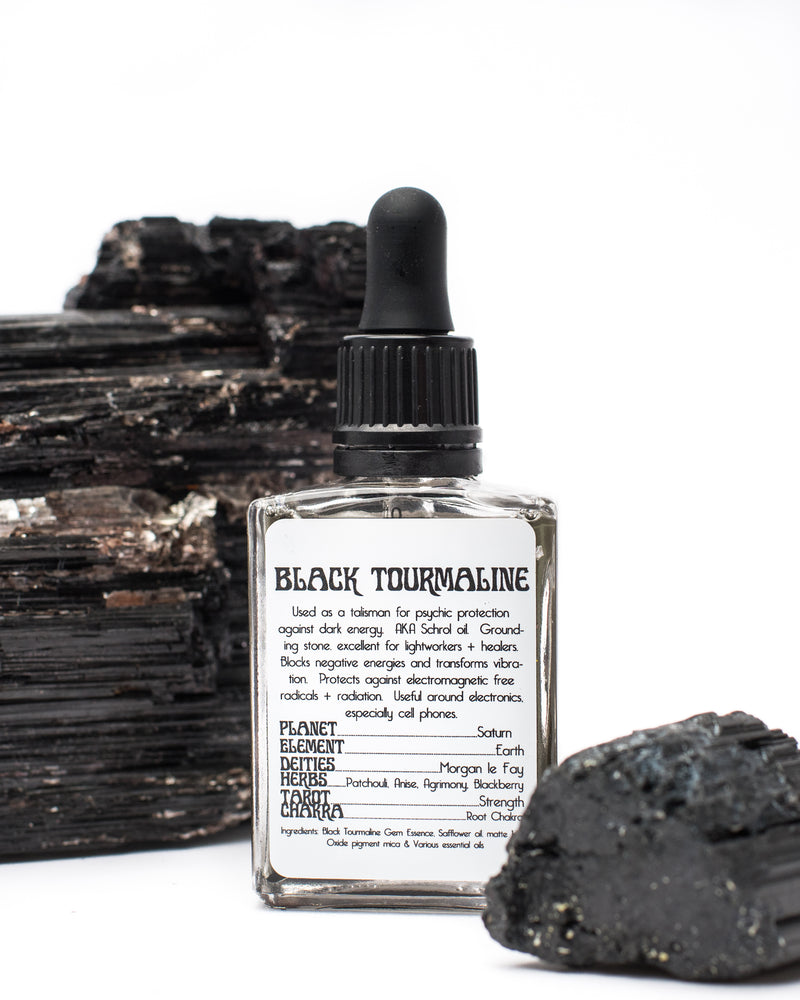 On Sale Black Tourmaline Protection Oil Block Negativity Bad