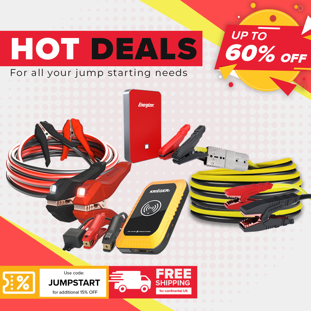 Jumper Cables & Jump Starters On Sale