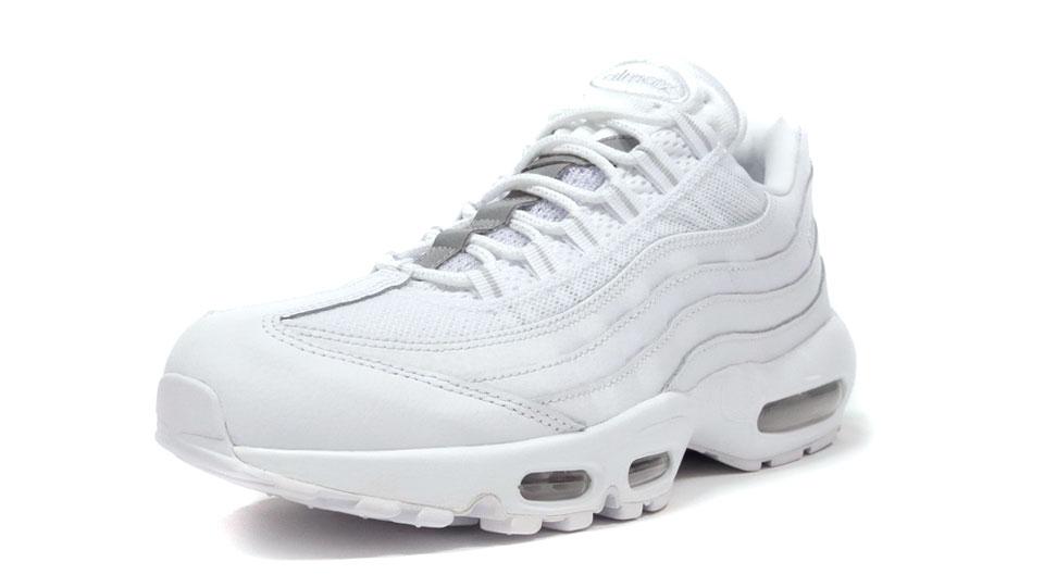 air max 95 white reflect silver