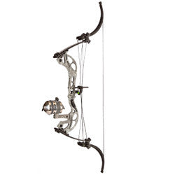 Oneida Eagle Osprey Lever Action Bowfishing Bow - Right Hand - 24-26.5' - Green Dead Fin Gloss