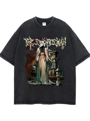 Men's Graphic Round Neck Short Sleeve T-Shirt - Treasured Gift's & More