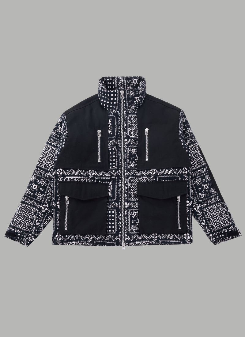 always out of stock PAISLEY JACKET Lサイズ-