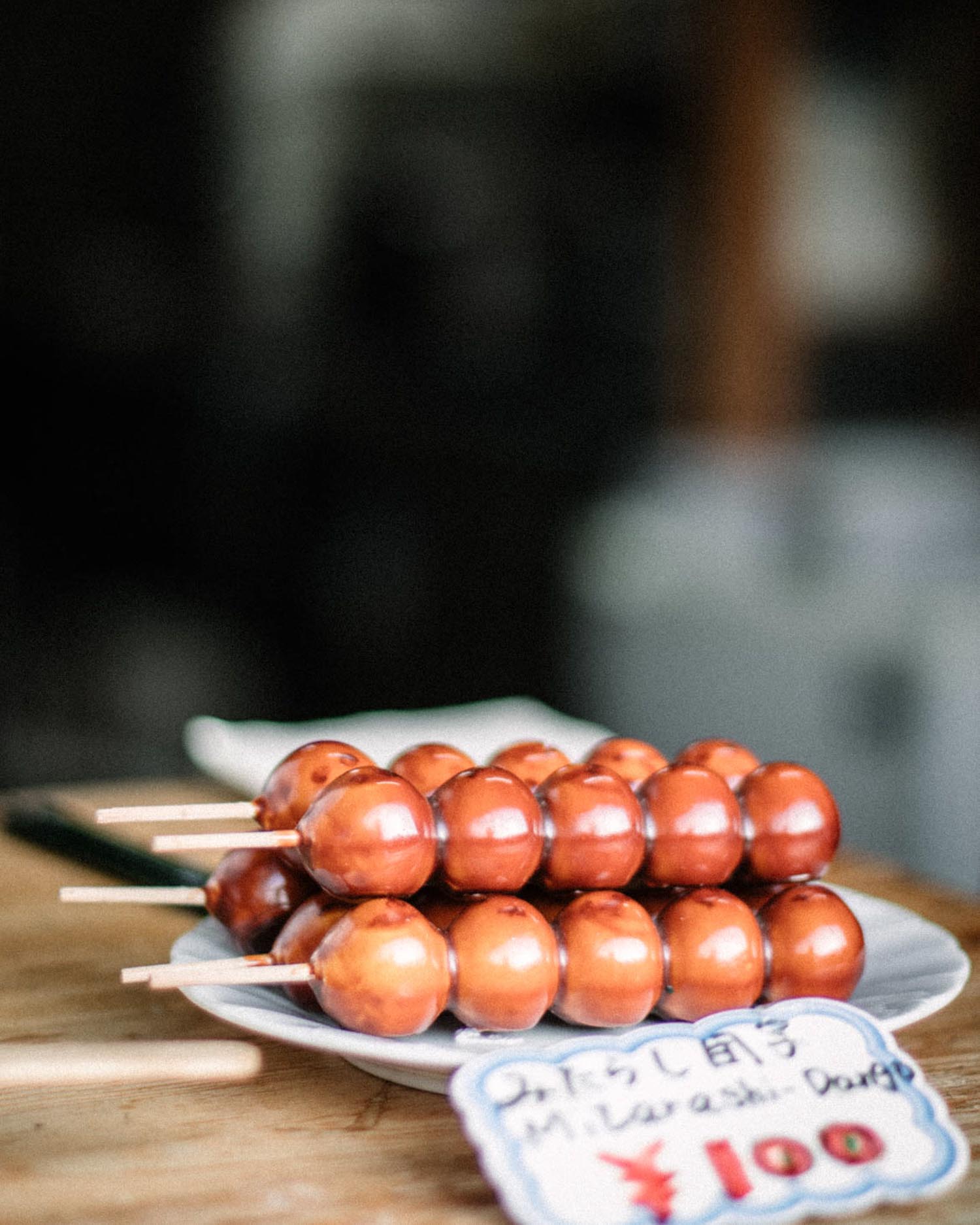 tsukimi dango, japanese sweets