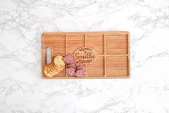 Charcuterie Board - Crackers and Salami