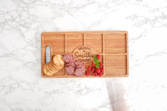 Charcuterie Board Ideas Simple - Crackers, Meat, Fruit