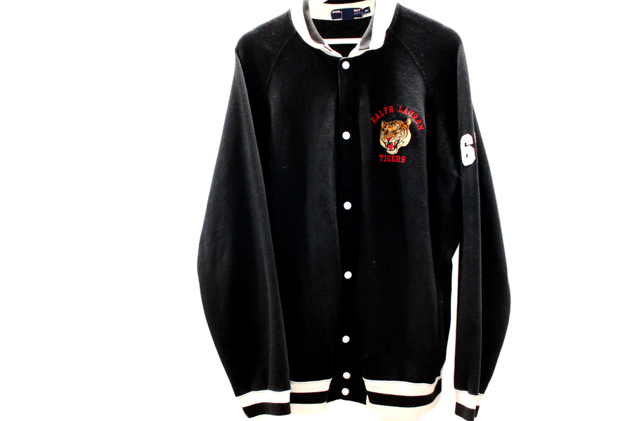 XL Vintage Polo Sport Tigers Varsity 