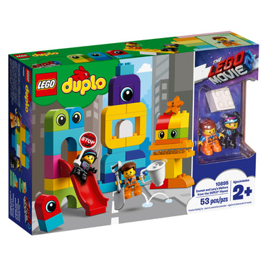 LEGO DUPLO Town Police Station & Helicopter 10959 - Juego de juguetes  de construcción para niños preescolares, niños pequeños y niñas a partir de 2  años (40 piezas)