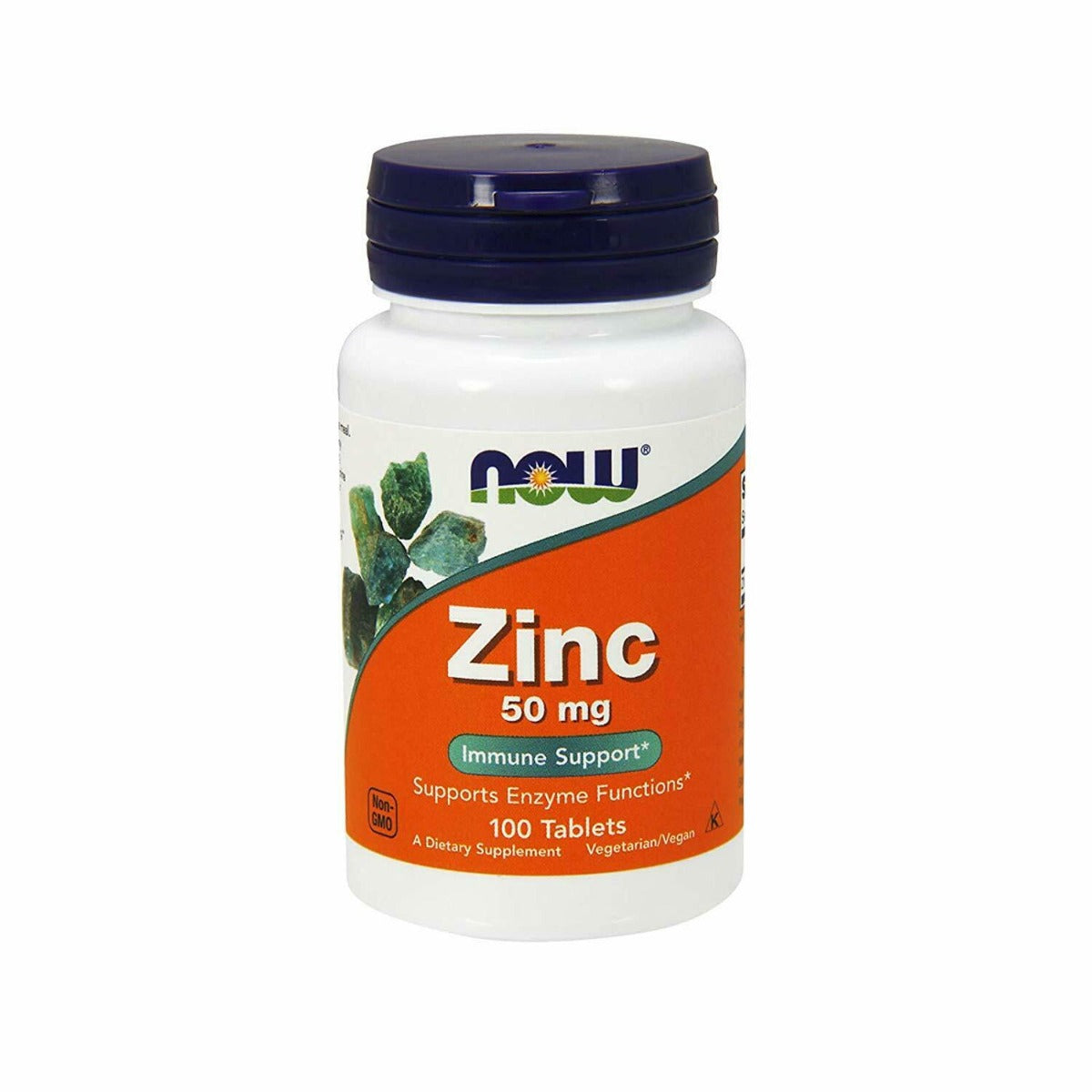 Now Foods - Zinc 50 mg, 100 Tablets