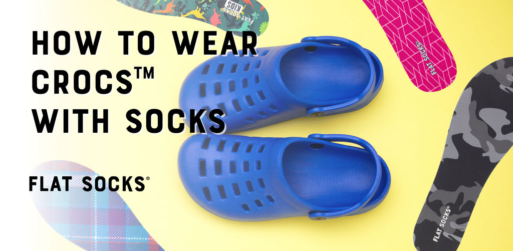 How to Wear Crocs™ with Socks – FLAT SOCKS