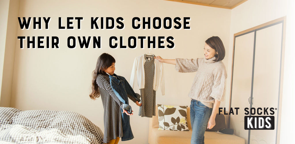 Mother and daughter picking out clothes in bedroom