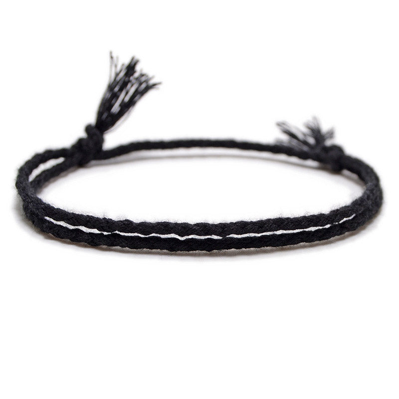 simple black bracelet