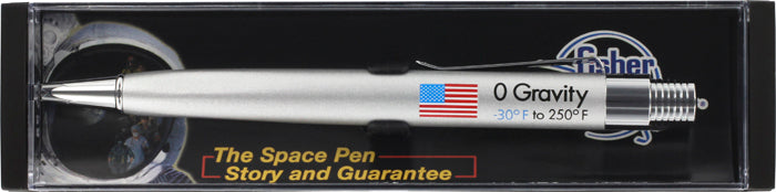 Fisher Space Pen Zero Gravity Pen (Black Rubber)-Fisher Space Pen-Downunder Pilot Shop Australia