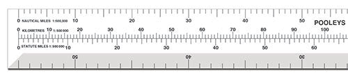 Pooleys NM-2 Scale Rule-Pooleys-Downunder Pilot Shop Australia