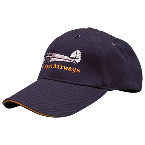 Old Fart Airways Baseball Cap (Blue)-None-Downunder Pilot Shop Australia