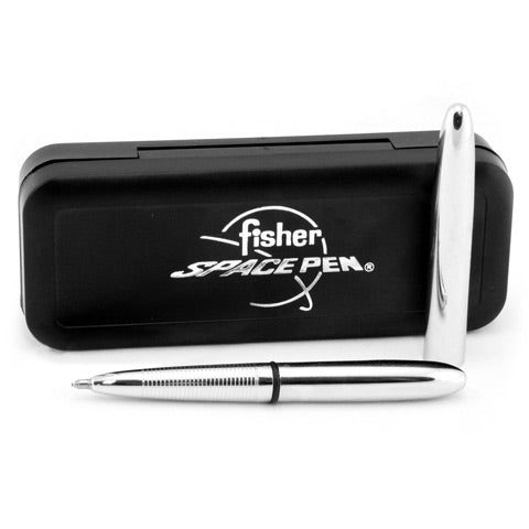 Fisher Space Pen Bullet Pen (Chrome)-Fisher Space Pen-Downunder Pilot Shop Australia