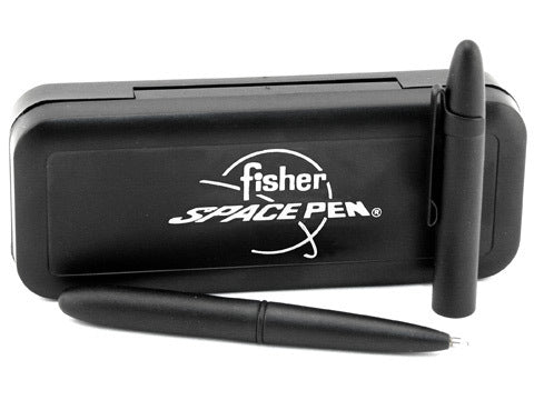 Fisher Space Pen Bullet Pen w Clip (Matte Black)-Fisher Space Pen-Downunder Pilot Shop Australia