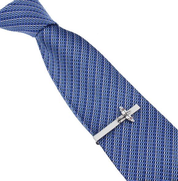 Spitfire Tie Clip-Signature Aviation Jewellery-Downunder Pilot Shop Australia