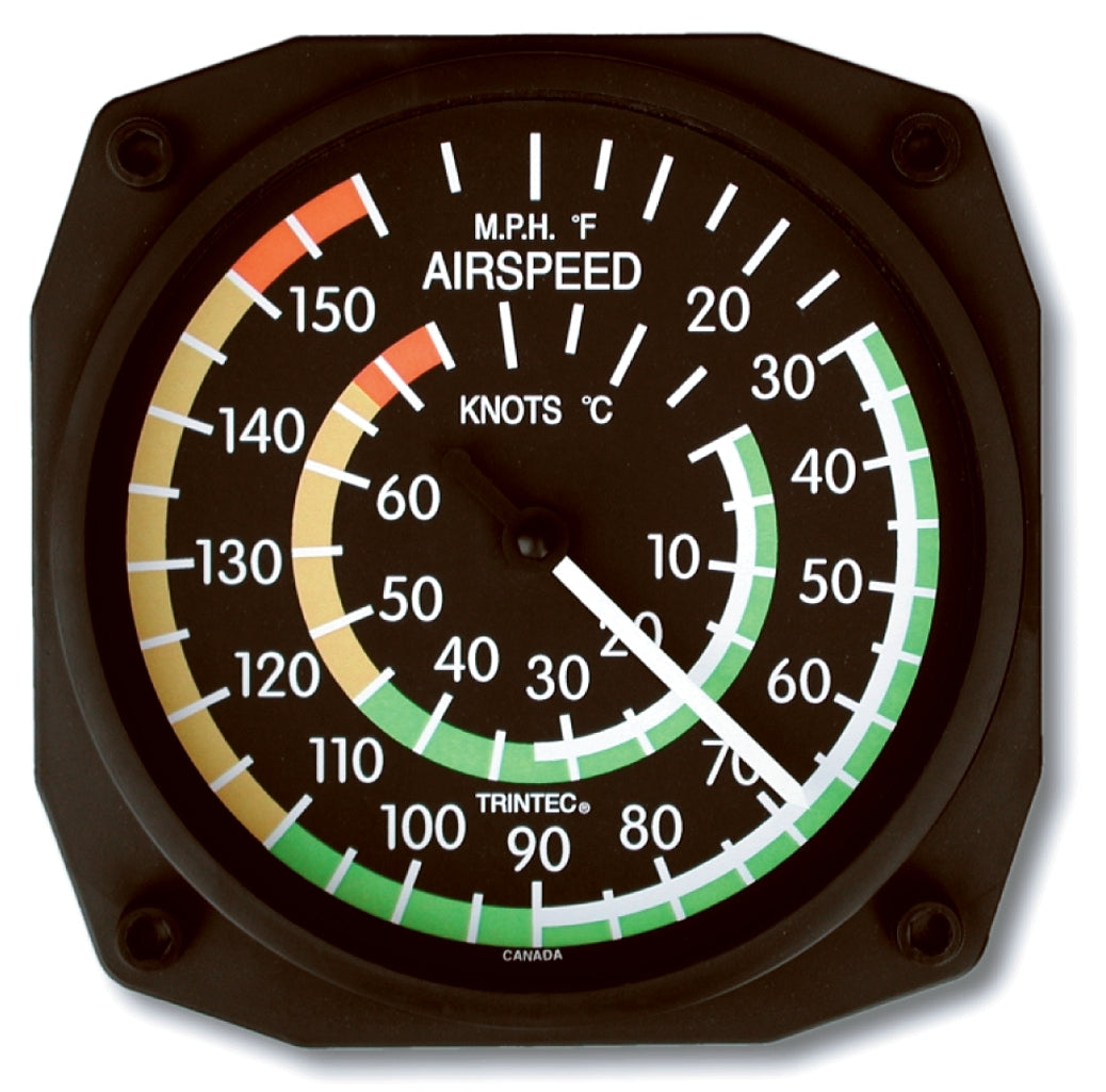 Trintec Airspeed Indicator Thermometer-Trintec-Downunder Pilot Shop Australia