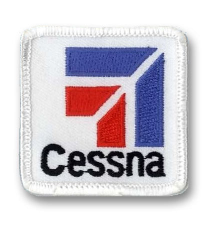 Cessna Iron-On Badge-Aviation Collectables-Downunder Pilot Shop Australia