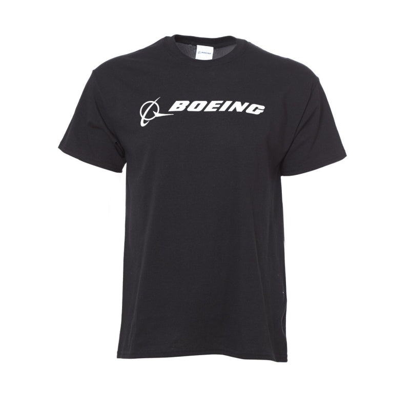 Boeing Signature T-Shirt - Black-Boeing - Clothing-Downunder Pilot Shop Australia