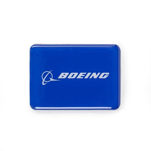 Boeing Logo Metallic Blue Magnet-Boeing-Downunder Pilot Shop Australia
