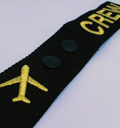 Crew Luggage Snap Tag-Aviation Collectables-Downunder Pilot Shop Australia