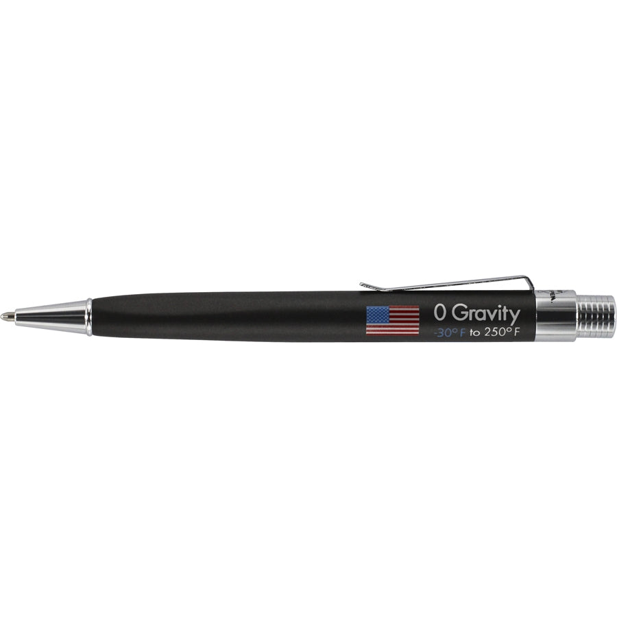 Fisher Space Pen Zero Gravity Pen (Black Rubber)-Fisher Space Pen-Downunder Pilot Shop Australia