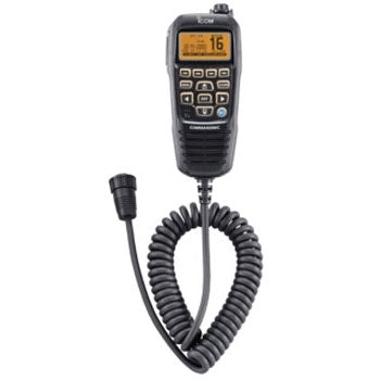 ICOM Remote Command Microphone for IC-M423 Black-ICOM-Downunder Pilot Shop Australia