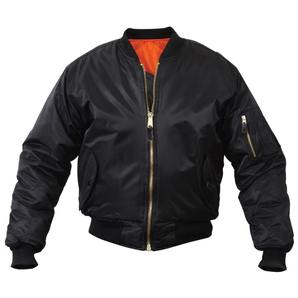 Bombers MA1 - Bomber Jacket - black - Zalando.de