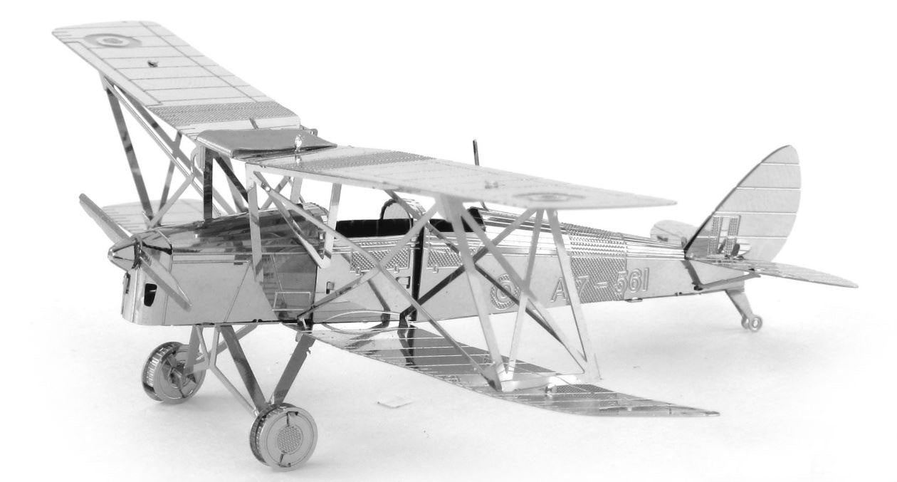 Metal Earth de Havilland Tiger Moth-Metal Earth-Downunder Pilot Shop Australia