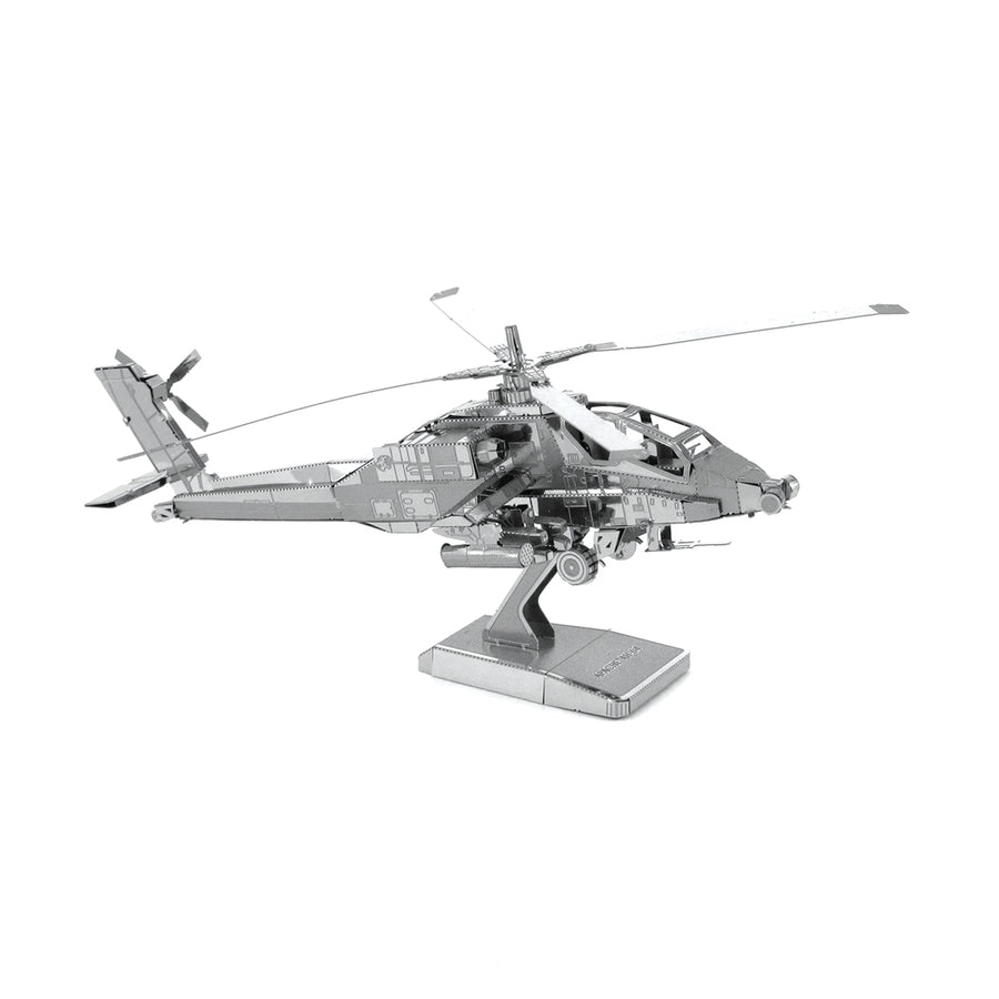 Metal Earth AH-64 Apache Helicopter-Metal Earth-Downunder Pilot Shop Australia